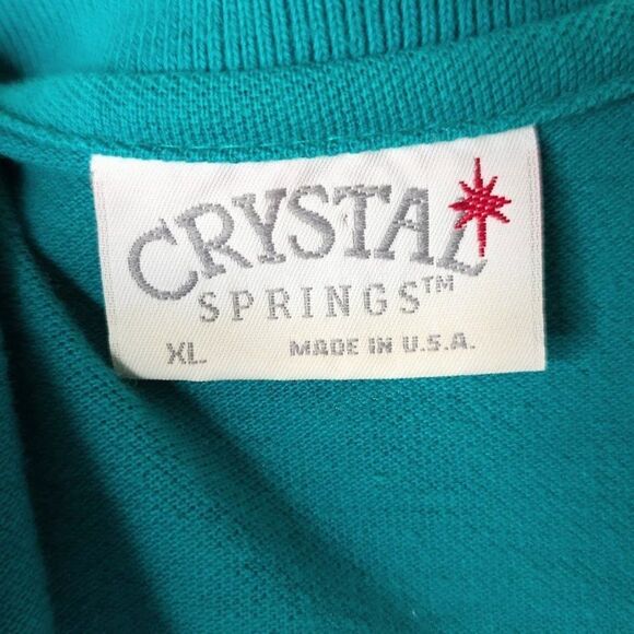 Vintage Marlin Fish Polo Shirt Mens Size XL Blue 22nd St Landing Made In USA - Picture 5 of 6